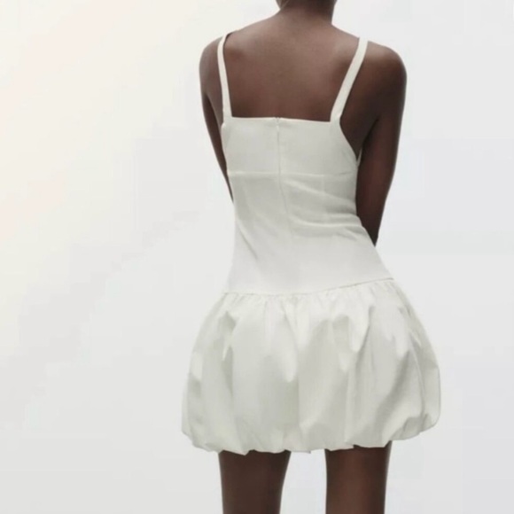 Zara White Mini Dress - Picture 6 of 13